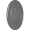 Ekena Millwork Wigan Ceiling Medallion, Hand-Painted Silver, 29 3/4"OD x 1 1/2"P CM29WGSLS - alternate 2